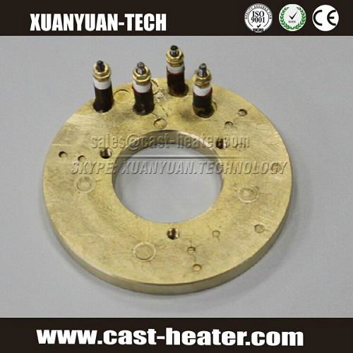 electric cast brass ring heater for coffee machine 