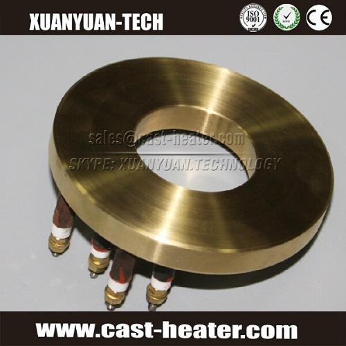 electric cast brass ring heater for coffee machine  2