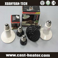 230V 100w ceramic infrared heat bulb 