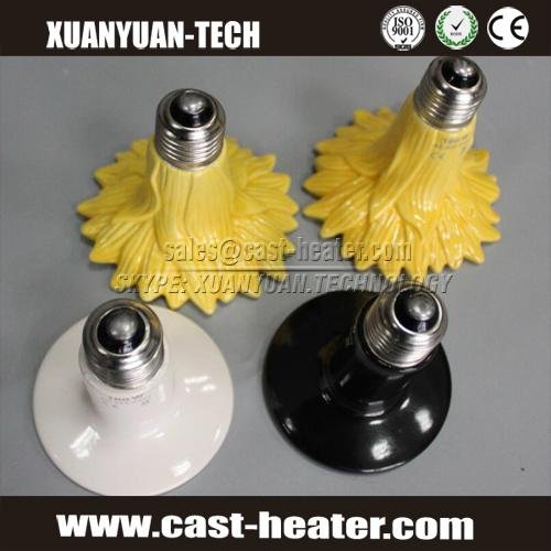 230V 100w ceramic infrared heat bulb  3