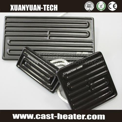 Arc-shaped 500w Infrared ceramic radiant panel heater