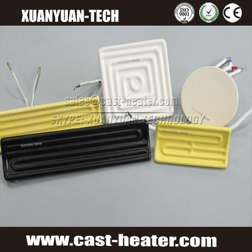 Arc-shaped 500w Infrared ceramic radiant panel heater 3