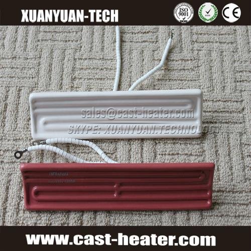 Arc-shaped 500w Infrared ceramic radiant panel heater 4
