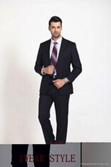 Italian fashion style slim fit smart TR business suits for men