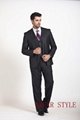  G8787 2015 In stock China elegant new design tuxedo wool business suit for men 4