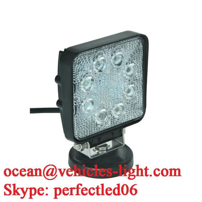 5'' Square Epistar 24W work light 2