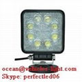 5'' Square Epistar 24W work light