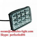 7'' Rectangle Epistar 36W work light 1