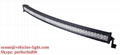 50'' Double row Cree 288W curved light bar black