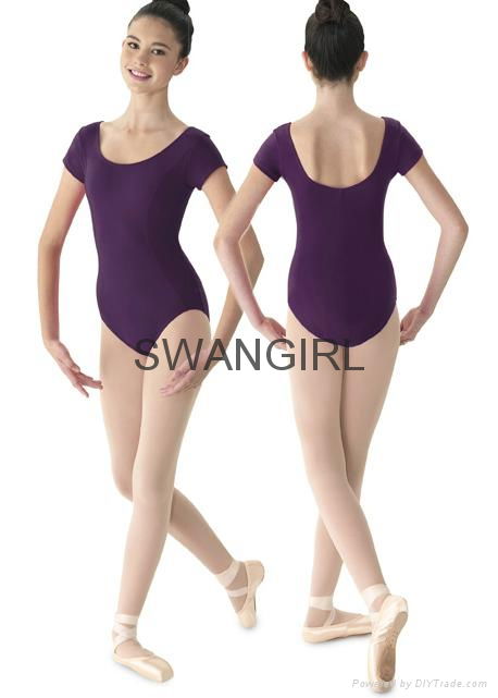 Adult Short Sleeve Ballet Leotard