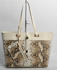 new bags 2015 snake print leather woman handbags fashion designer tote bags
