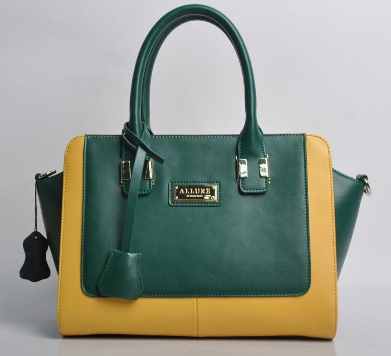 2015 famous brand design lady genuine leather handbags 2