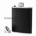 Stainless steel hip flask 1