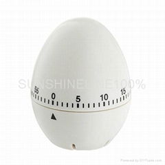 Plastic egg timer