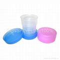 Plastic collapsible cup