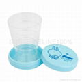 Plastic collapsible cup 2
