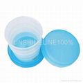 Plastic collapsible cup 3