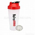 plastic protein shaker bottle shaker cup 1