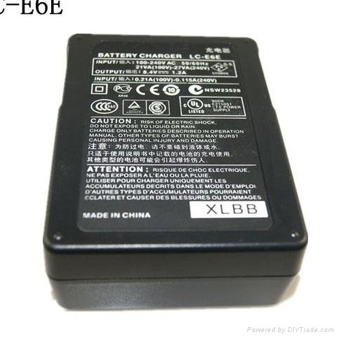 High capacity lead acid battery charger LC-E6E fit for Canon 2
