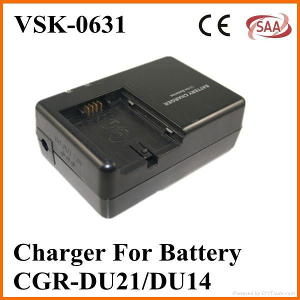 For Panasonic DU21 battery charger VSK0631 for camera