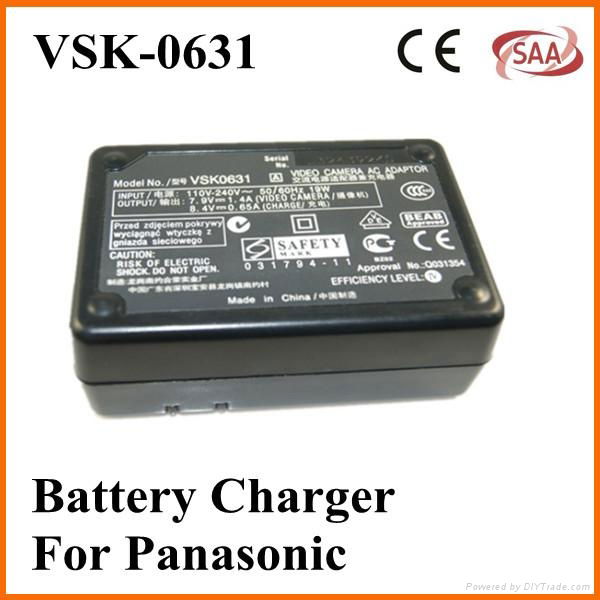 For Panasonic DU21 battery charger VSK0631 for camera 2