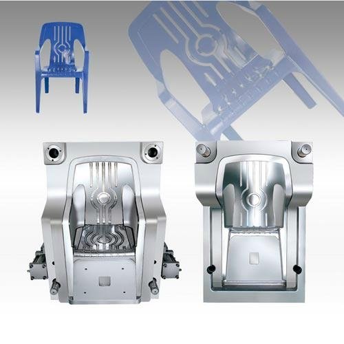 injection mould plastic chair mould  2