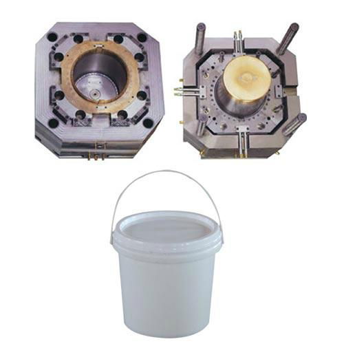 plastic bucket injection mould  4