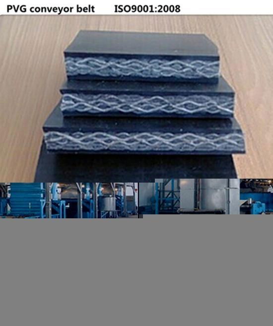 PVC & PVG Solid Woven Flame Resistant Conveyor Belt 4