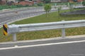 Hot dip galvanized highway guardrail