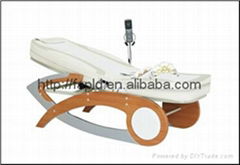 The new design hot stone massage bed