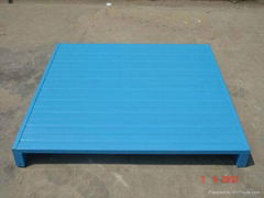 Epoxy powder coating steel pallet