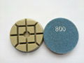 Concrete resin dry polishing pads 1