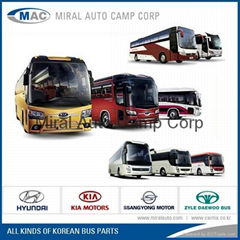 All kinds of spare parts for Korean buses