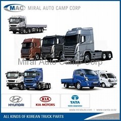 All Kinds of spare parts for Korean Trucks