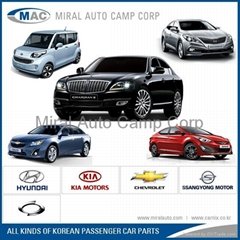 All Kinds of spare parts for Korean Passenger Cars