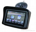 4.3" waterproof motorcycle gps navigator 2