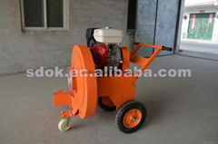 Road concrete hand push blower machine