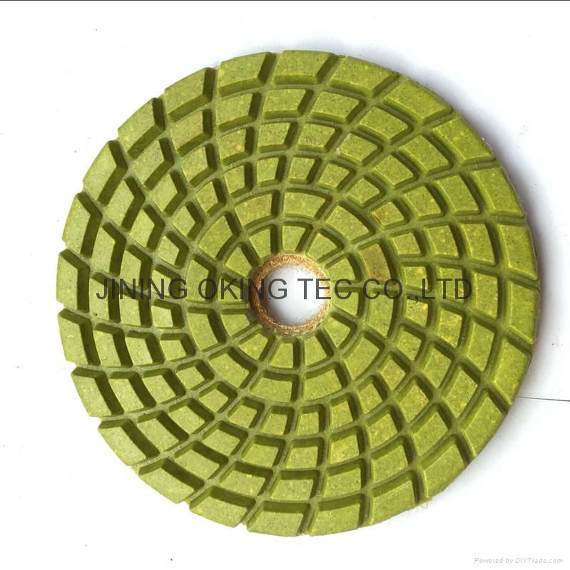 Concrete diamond polishing pad 4