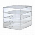 4 Tier Make Up Organizer Display Box 