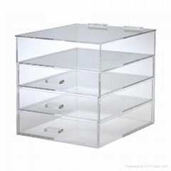 4 Tier Make Up Organizer Display Box 