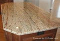 High qulity dream orange natural polished granite slab for sale 1