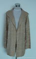  Knitting cardigan with lapel neck 1