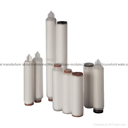 PP membrane pleated cartridge filers