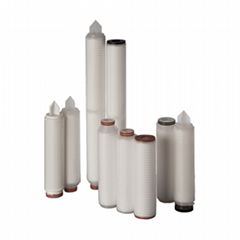 PES membrane pleated cartridge filters