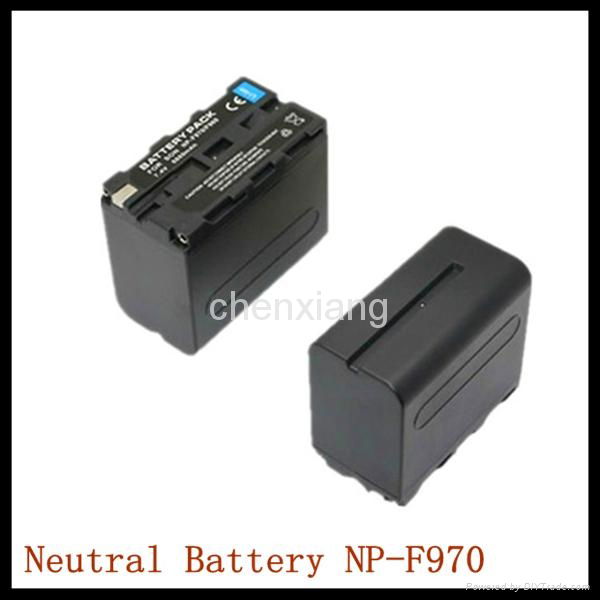 2015 New Version Digital Camera Battery NP-F970 NPF970 For Sony HVR-Z1 CCD-TRV36 4