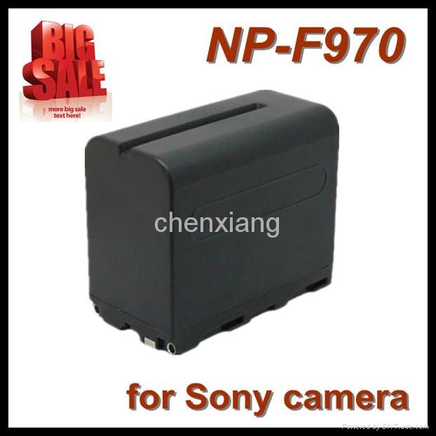 2015 New Version Digital Camera Battery NP-F970 NPF970 For Sony HVR-Z1 CCD-TRV36 5