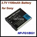 Wholesales NP-BG1 Factory Camera Battery For Sony DSC-N1 DSC-N2 DSC-H10 DSC-T20  2