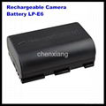 2015 digital camera battery LP-E6 LPE6 for Canon 5D Mark II 1