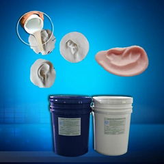 Liquid platinum cure silicone rubber for