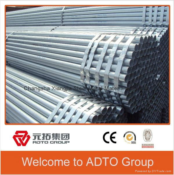 20‘ Hot Dip Galvanized Pipe for Tube and Clamp Scaffolding System ANSI standard 4